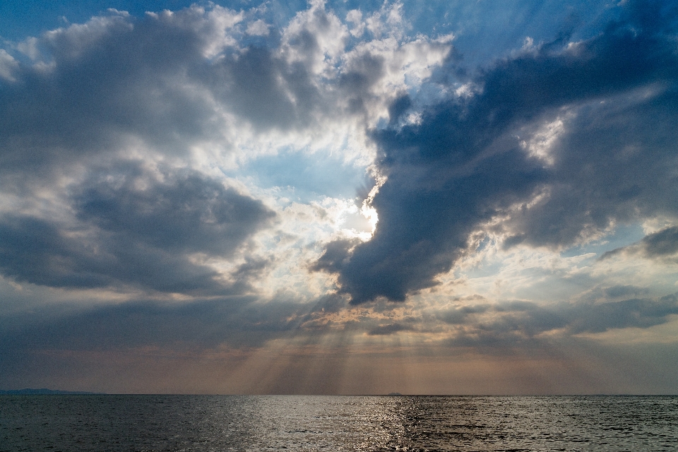 Beach landscape sea coast