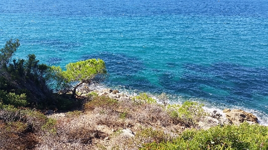 Photo Plage mer côte rock