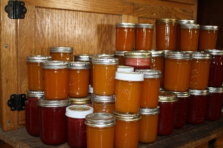 Fruit sweet jar food Photo