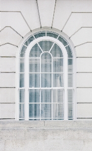 Architecture white window glass Photo