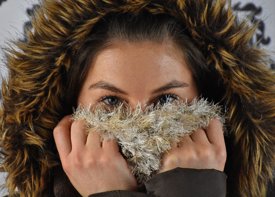 Inverno donna capelli femmina