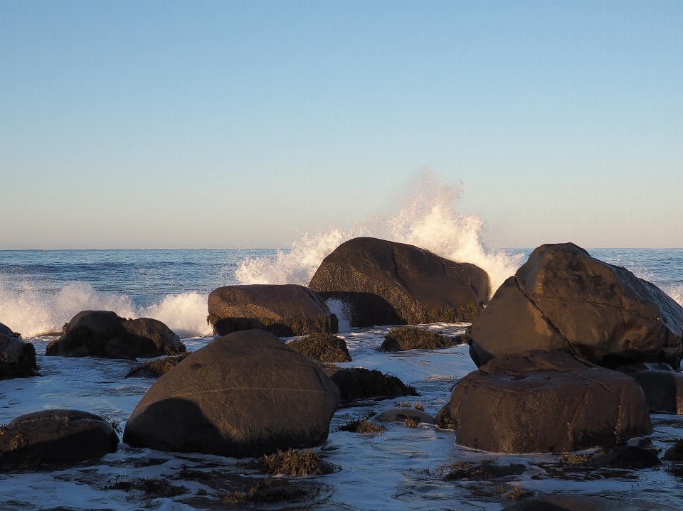 Plage paysage mer côte