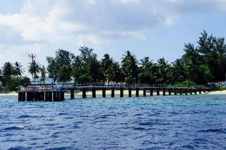 Beach sea water sky Photo