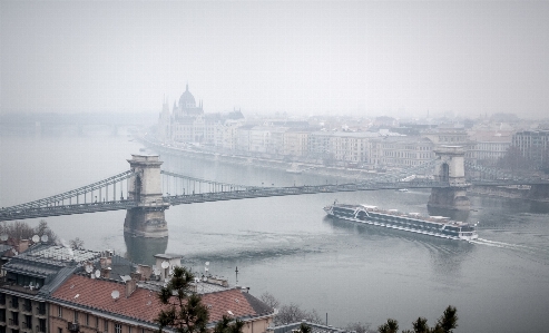 Sea water snow winter Photo