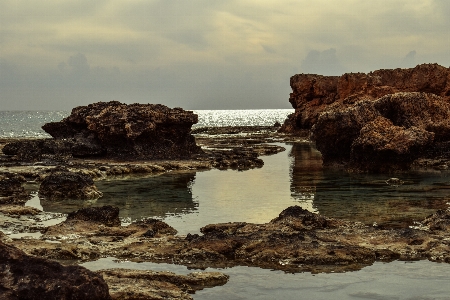 Beach landscape sea coast Photo