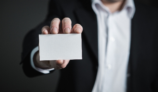 Hand man suit meeting Photo