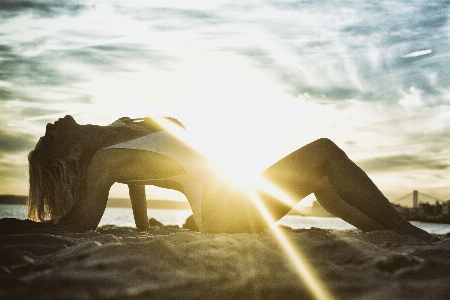 Beach sea nature outdoor Photo