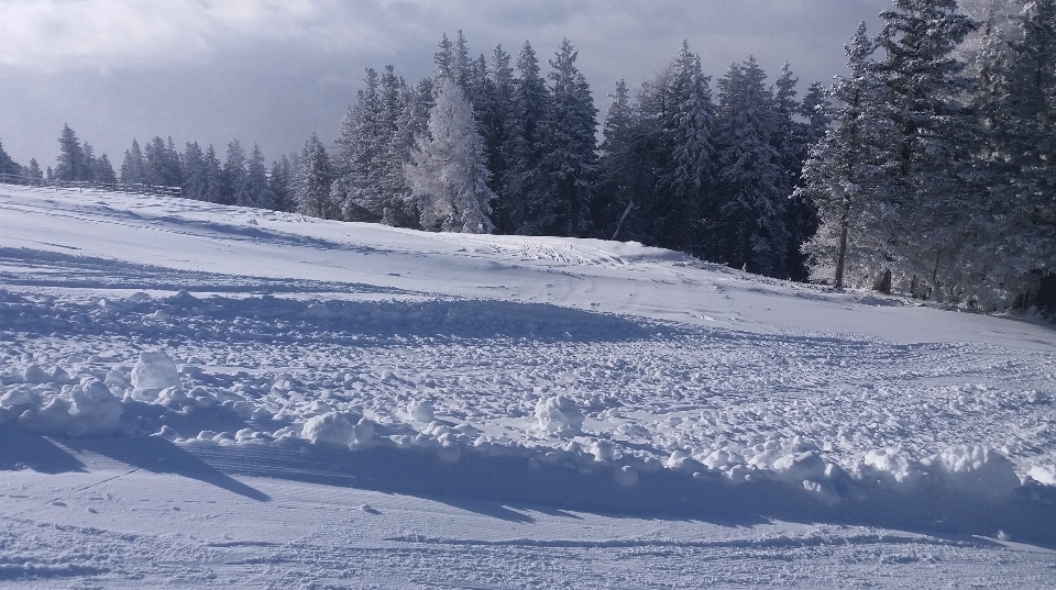 Naturaleza montaña nieve invierno