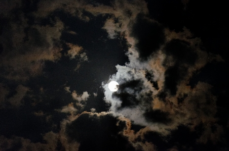 Foto Awan langit sinar matahari suasana