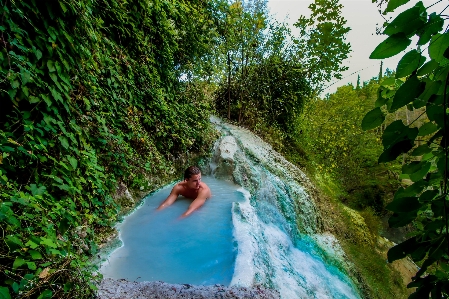 Man landscape water nature Photo