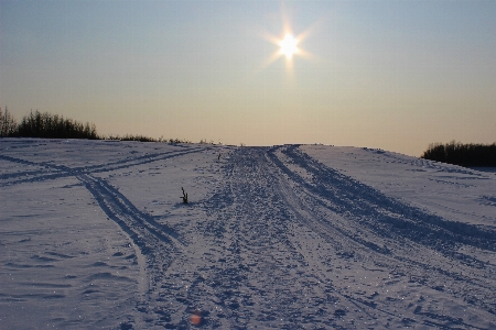 Photo Montagne neige hiver soleil