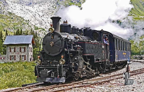 Track railway train transport Photo