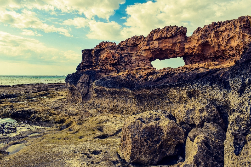 Paesaggio mare costa natura