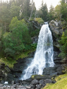 Nature waterfall stream body of water Photo