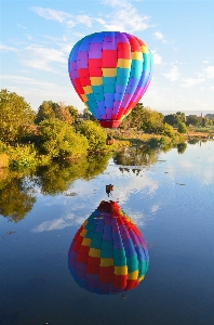 Sky air balloon hot Photo