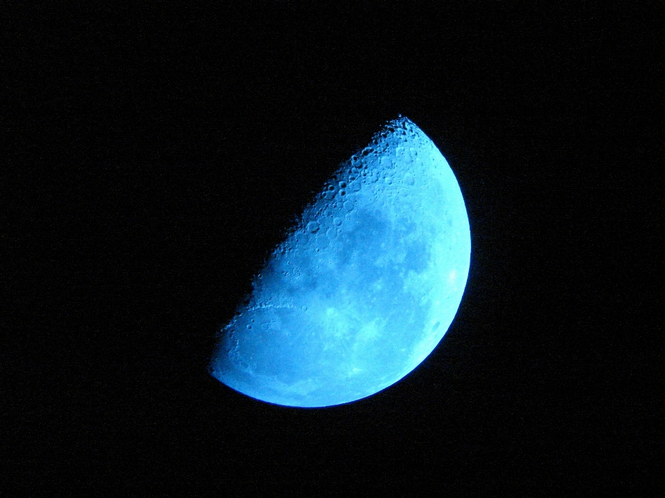 Sky night evening crater