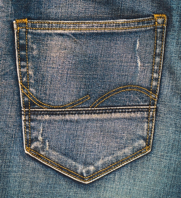 Kulit tekstur pola jeans