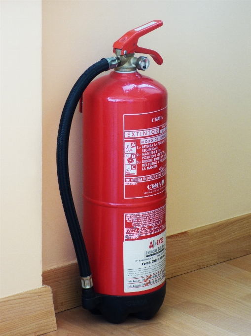 Rosso fuoco sicurezza prevenzione