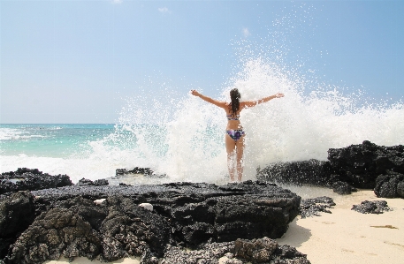 Beach sea coast water Photo