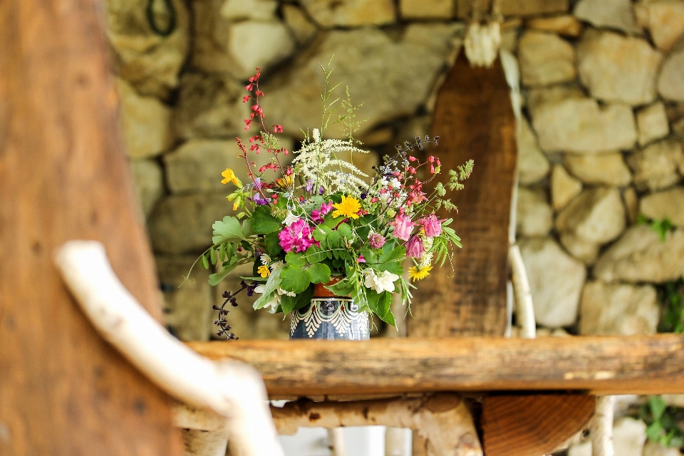 Table flower home summer