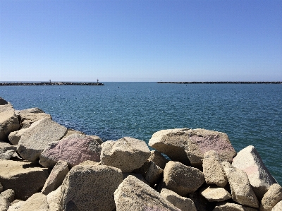 Beach landscape sea coast Photo