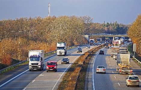 Zdjęcie Krajobraz droga most ruch drogowy