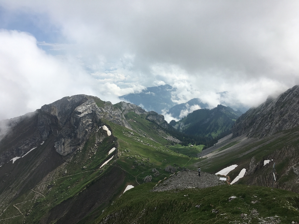 景观 自然 步行 山