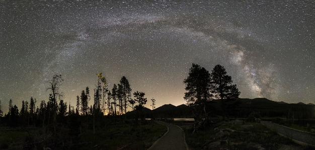 Landscape sky night sunlight Photo