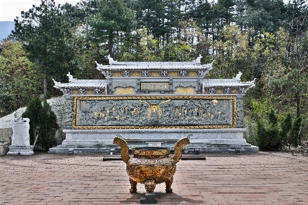 Foto Istana monumen agama budha tengara