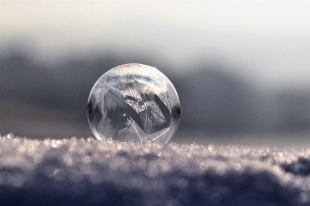 水 自然 雪 寒い 写真