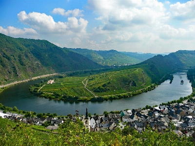 Landscape sea coast mountain Photo