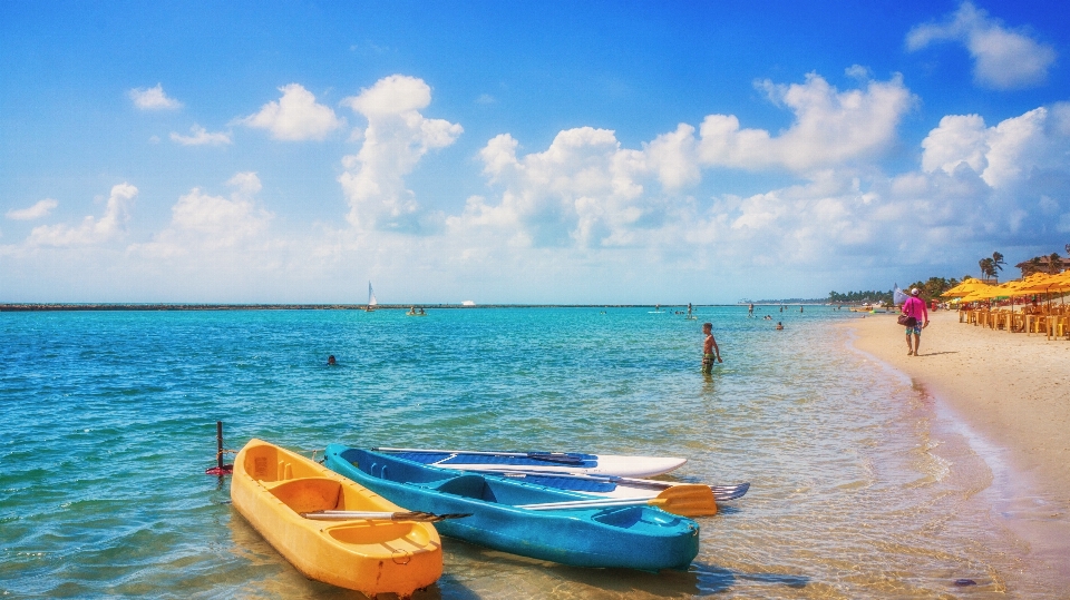 Strand landschaft meer wasser