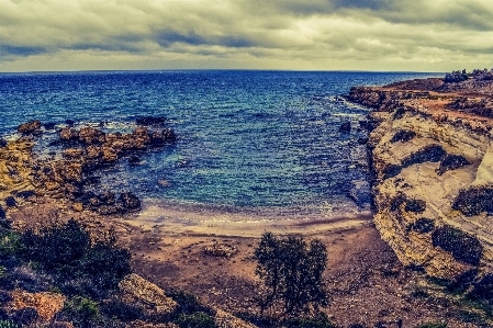 Beach landscape sea coast Photo