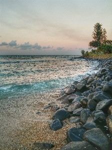 Sahil deniz su kum Fotoğraf