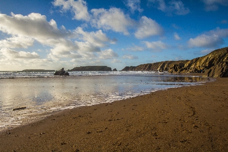 Beach landscape sea coast Photo