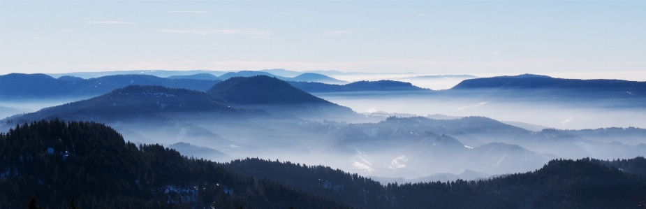 風景 荒野
 山 雪 写真