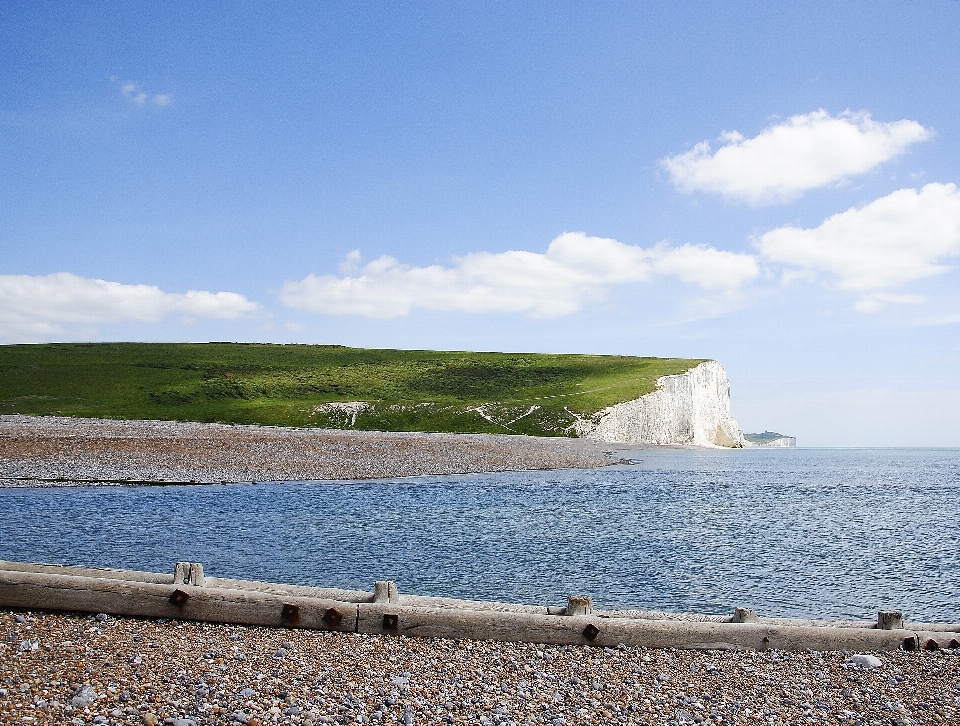 Beach landscape sea coast