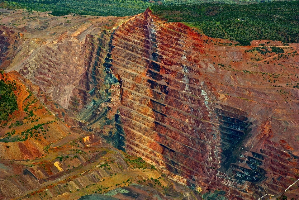 Rock lembah pembentukan jurang