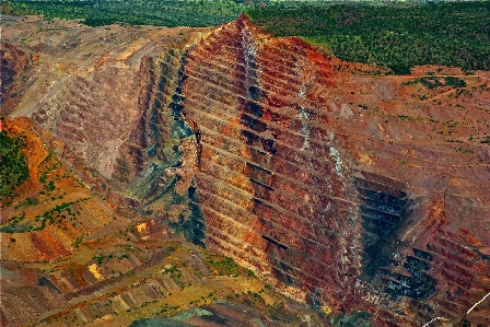 Rock valley formation cliff Photo