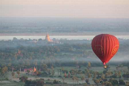 Foto Balon udara pesawat terbang kendaraan