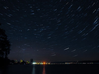 Landscape light sky night Photo