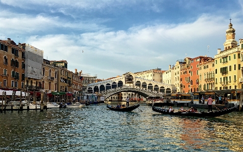 Sea water boat town Photo