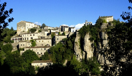 Landscape town building chateau Photo