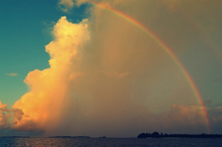 Cloud sky sunset atmosphere Photo