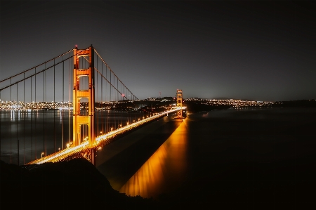 Light architecture bridge night Photo