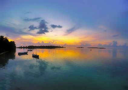 Sea nature ocean horizon Photo