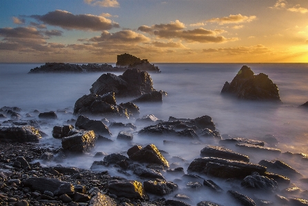 Beach sea coast rock Photo