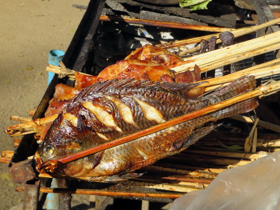 Plat nourriture fruit de mer poisson