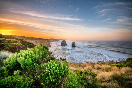 Beach landscape sea coast Photo