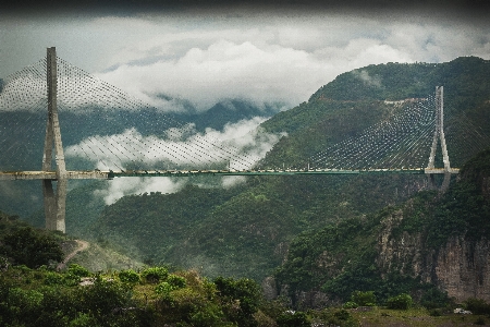 Nature pathway mountain cloud Photo